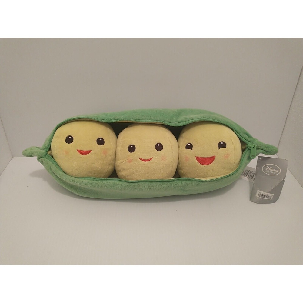 Disney Store Original Three Peas In A Pod Stuffed Plush Toy Story 19" Tags - Picture 2 of 16